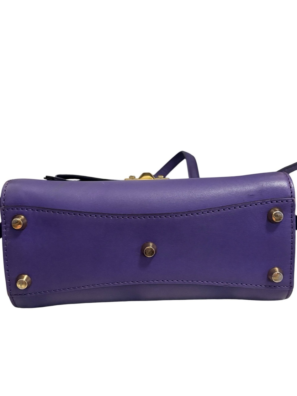 MCM Christina Satchel purple leather - Picture 6 of 14